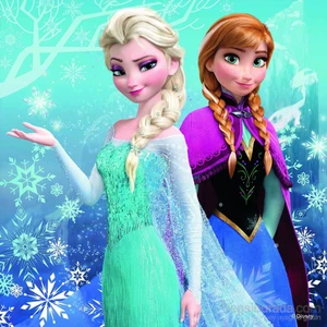 Frozen Kış Macerası 3X49 Parça Puzzle