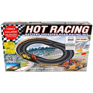 Hot Racing Yarış Seti - Pilli