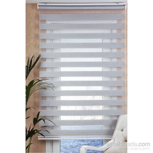 Bambu Zebra Perde Gri110x200