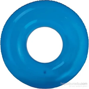 İntex 59260 Şeffaf 76 Cm Jumbo Şişme Can Simidi (Mavi)
