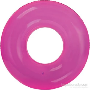 İntex 59260 Şeffaf Jumbo Can Simidi 76 Cm (Pembe)
