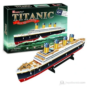 Cubic Fun 3D 35 Parça 3 Boyutlu Puzzle Titanic Gemi
