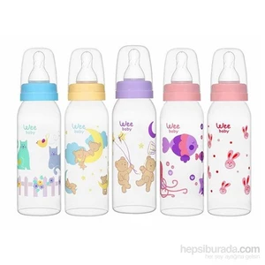 Wee Baby  Baby PP Biberin 250ml - Mor