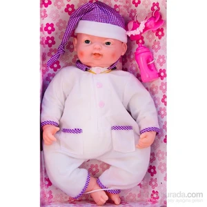 Gerçek Yüz Mimikli Pıtırcık Bebek, Ekose Başlıklı