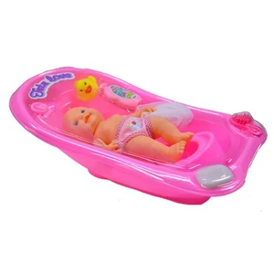 Om Oyuncak Küvet Ve Bebek