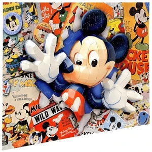 Mega Puzzles 200 Parça 3D Puzzle Breakthrough Mickey