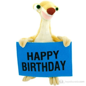 Ice Age Sid Happy Birthday Peluş Oyuncak 22 Cm