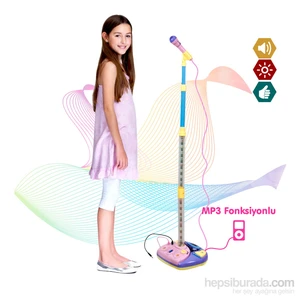 Minik Şarkıcı Mp3 Çalarlı Mikrofon Seti