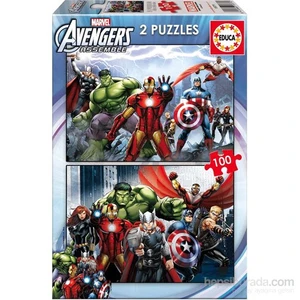 Avengers - 2X100 Parça Puzzle