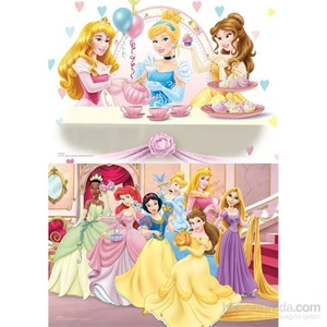 Princess - Puzzle (Yapboz) 2'si 1 arada (35+60 Parça)