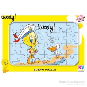 Warner Bros Tweety - Frame Puzzle (Yapboz) 24 Parça