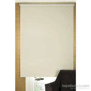 Ekonomik Blackout Stor Perde Krem 100x200 cm