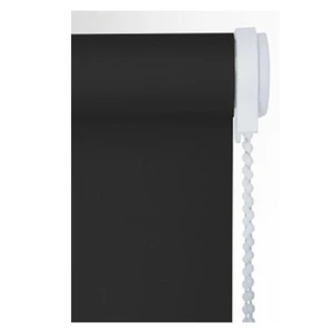 Etek Dilimli Siyah Stor Perde 80X200
