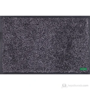 Sihirli Paspas 71x140 cm Gri Bordürlü