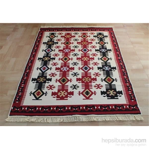 Jüt Çift Taraflı Otantik Kilim Model 12 Db-120X180cm