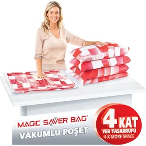 Magic Vakumlu Poşet Hurç 2'li 50 x 70 cm (L)