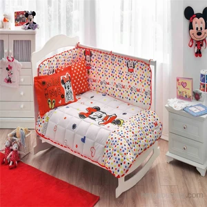 Lisanslı Disney Minnie Skecth Baby Tek Kişilik Ranforce Uyku Seti
