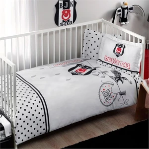 Lisanslı Bjk Fanatik Bebek Ranforce Nevresim Takımı