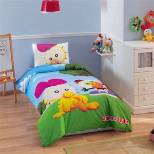 Sizinkiler Cartoon Tek Kişilik Ranforce Nevresim Takımı