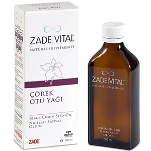 Zade Vital Çörek Otu Yağı 200 Ml Sıvı Cam Şişe
