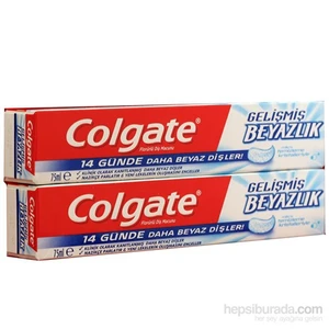 Diş Macunu Gelişmiş Beyazlık 75 Ml + 75 Ml