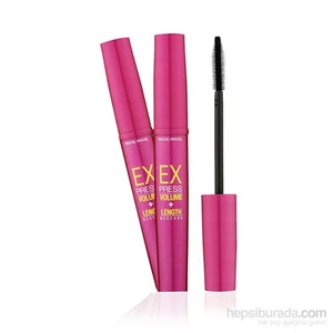Maskara Express Volume + Length 2 Adet