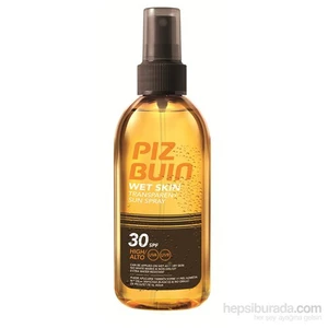 Piz Buin Transparan Islak Cilde Uygulanabilen Güneş Spreyi SPF 30  150 ml