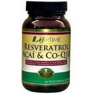 Life Time Q-Resveratrol & Acai & Co-Q10 Kapsül/Tak