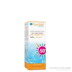 Isolde Baby Güneş Koruyucu Krem 50+ SPF Hassas Ciltler İçin Onarıcı 100 ml