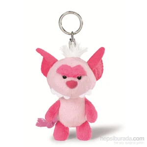 Peluş Anahtarlık Bean Bag Sevimli Canavar Açık Pembe 10 cm