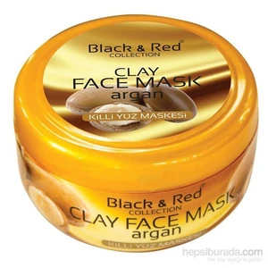 Black & Red Argan Yağlı Killi Yüz Maskesi
