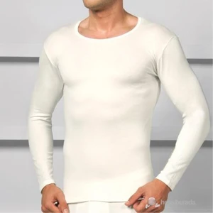 2518 Erkek O-Yaka Uzun Üst Termal Sıcak Tutan İçlik