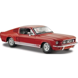 Maisto Ford Mustang Gt 1967 Diecast Model Araba 1:24 Special Edition Kırmızı