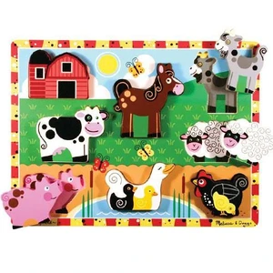 Melissa&Doug Tombul Yapboz Çiftlik
