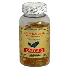 Gold Natural Omega 3 1000Mg. 200 Softgels