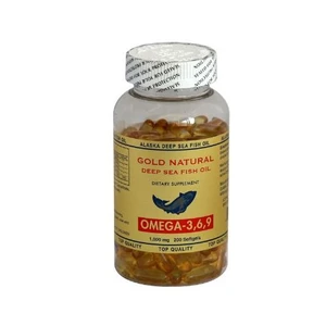 Gold Natural Omega 3-6-9 1000Mg. 200 Softgels