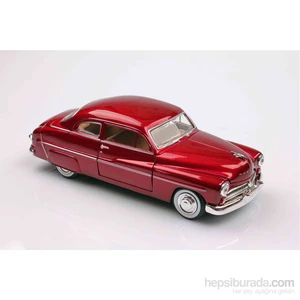 Kırmızı 1949 Mercury Coupe 1/24 Die Cast Model Araç
