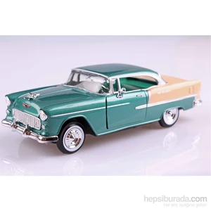 1955 Chevy Bel Air 1/24 Die Cast Model Araç