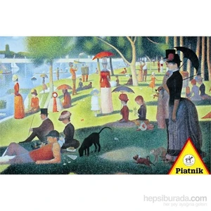 Seurat Sonntag Grande Jatte (1000 Parça Puzzle)