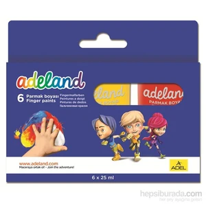 Parmak Boyası 6 Renk 25 ml