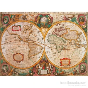 1000 Parça Puzzle Mappa Antica