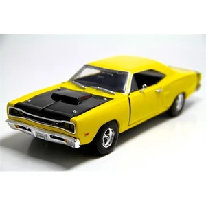 1:24 1969 Dodge Coronet Süper Bee -Sarı Model Araba