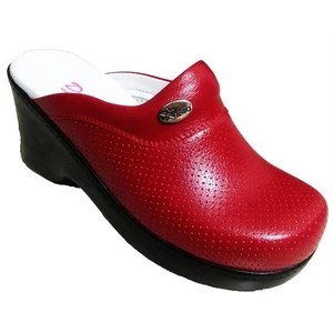 Sabo Dolgu Topuk Hemşire Ve Doktor Terliği K701 Kırmızı