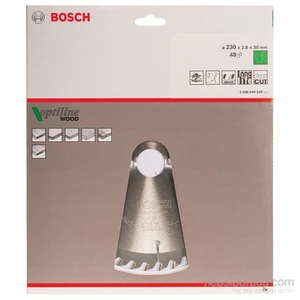 - Optiline Serisi Ahşap İçin Daire Testere Bıçağı - 230 X 30 X 2,8 Mm, 48 Diş