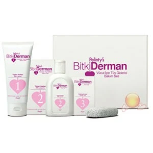 Bitki Derman Pelınty's Vücut İçin Tüy Giderici Bakım Seti