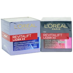 L'Oréal Paris Revitalift Lazer X3 Set Gündüz Kremi 50Ml. + Gece Kremi 50Ml.