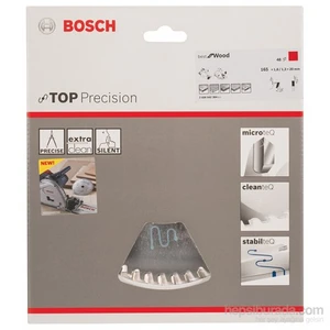 - Best Serisi Hassas Kesim Ahşap İçin Daire Testere Bıçağı - 165 X 20 X 1,8 Mm, 48 Diş