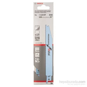 - Progressor Serisi Metal İçin Tilki Kuyruğu Bıçağı S 123 Xf - 5'Li Paket