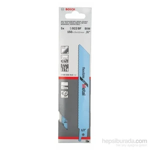 - Flexible Serisi Metal İçin Tilki Kuyruğu Bıçağı S 922 Bf - 5'Li Paket
