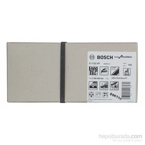 - Flexible Serisi Ahşap Ve Metal İçin Tilki Kuyruğu Bıçağı S 1122 Hf - 100'Lü Paket